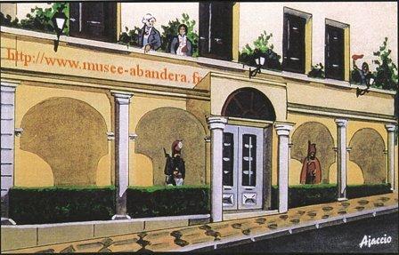 La facade du Musée A Bandera à Ajaccio