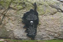 Stèle du refuge de Prati Stèle du refuge de Prati