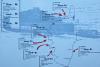 Carte des actions du sous-marin Casabianca